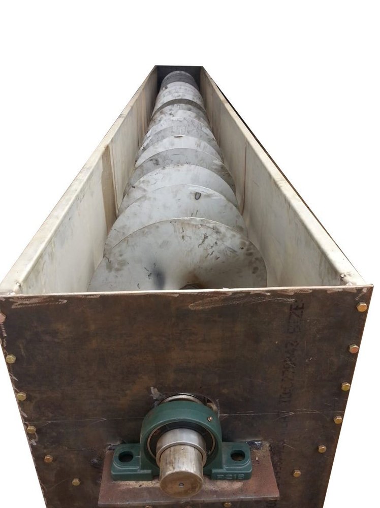 250mm SS MS Paddle Conveyor, Capacity: 200kg