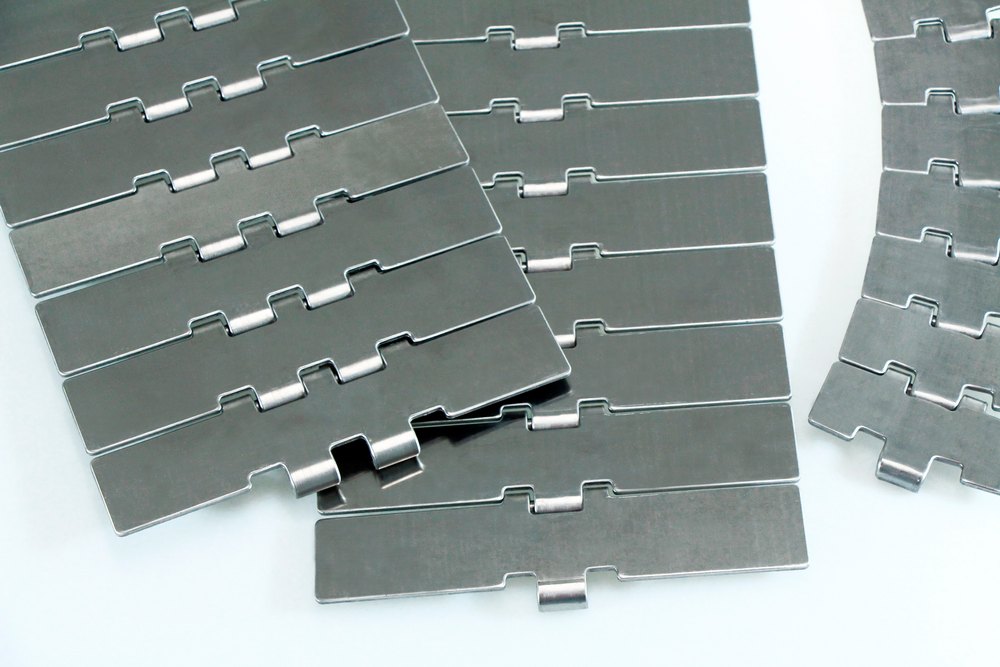 SS Slat Chains - magnetic Side flex Chains