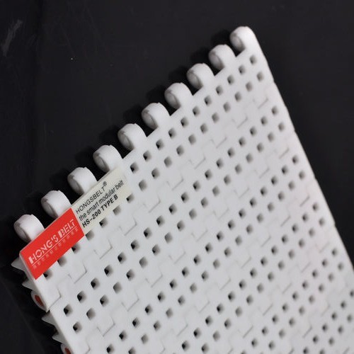 Plastic Modular White Belt