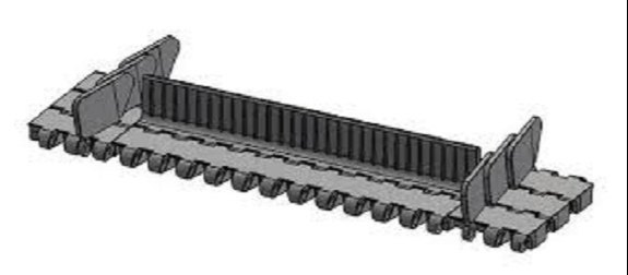 AGELINK MODUTECH Sidewall Sidewalls For Modular Belts
