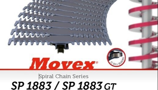 SS Movex Spiral Chain