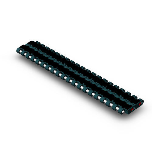 Rubber Top Plastic Modular Belts