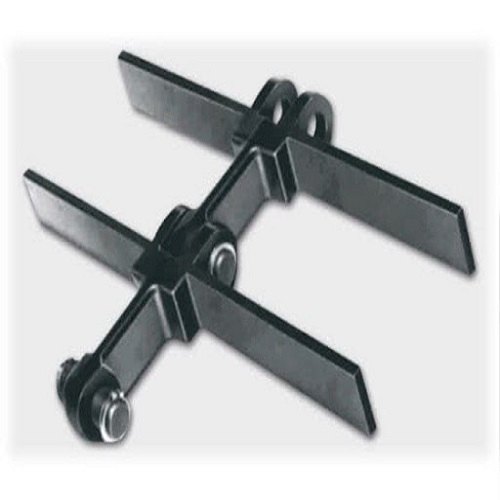 Mild Steel Flight Conveyor Chain, Pitch: 60 Mm, Roller Diameter: 20 Mm