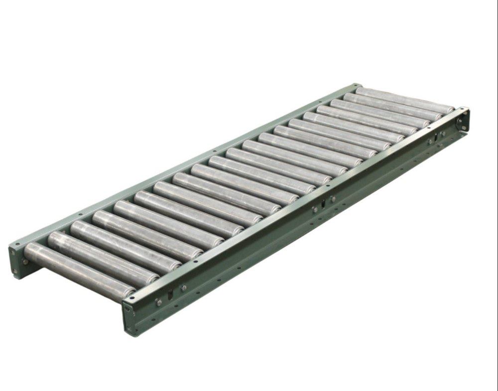Indoswiss Steel Industrial Gravity Roller Conveyors, Roller Diameter: 50 Mm, Material Handling Capacity: 100 Kg Per Feet