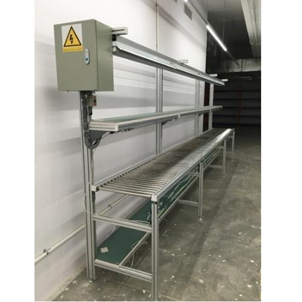 CAFS Stainless Steel Gravity Roller Conveyor, Capacity: 30 Kg Per Feet