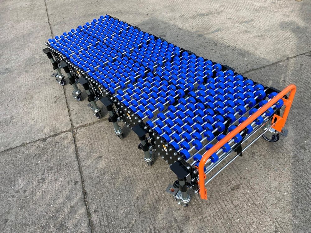 Steel SKATE WHEEL CONVEYOR, Roller Diameter: 50, Capacity: 10-150KG/MTR