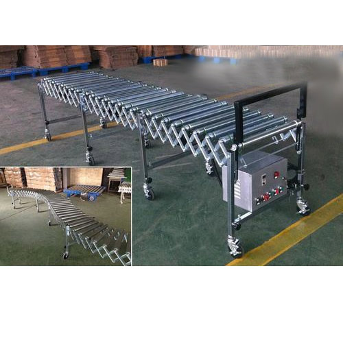 IC Powered Flexible Roller Conveyor System, Capacity: 50 Kg / Meter
