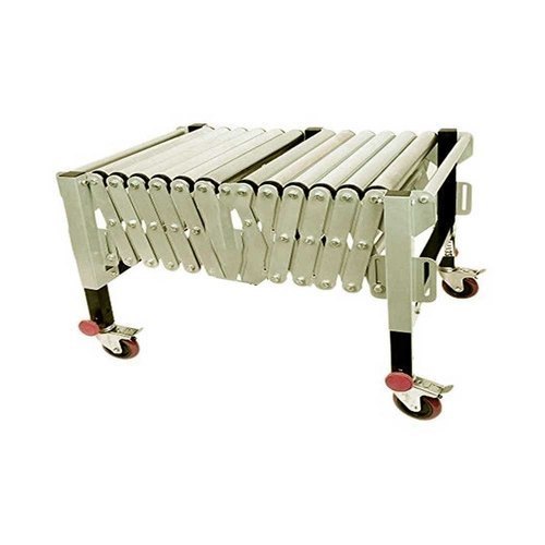 Steel flexible roller conveyor, Capacity: 100-150 kg per feet