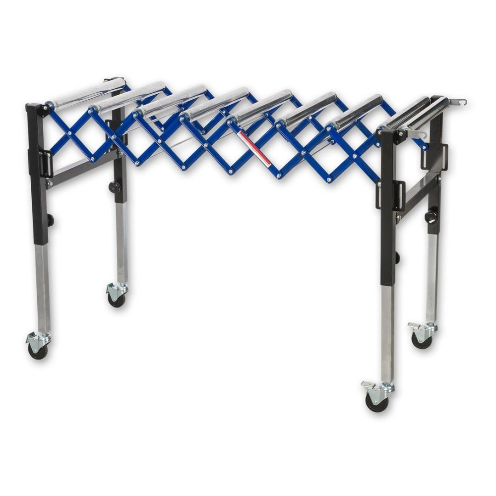 Stainless Steel Flexible Roller Conveyor, 10 cm