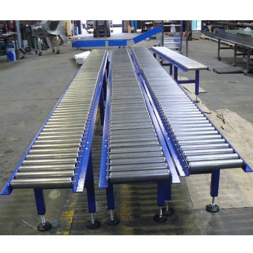 Mild Steel Driven Roller Conveyors, Capacity: 100-150 kg per feet