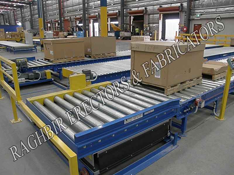Stainless Steel 10-30 Feet Driven Live Roller Conveyor, Material Handling Capacity: 50 - 200 Kg / Meter