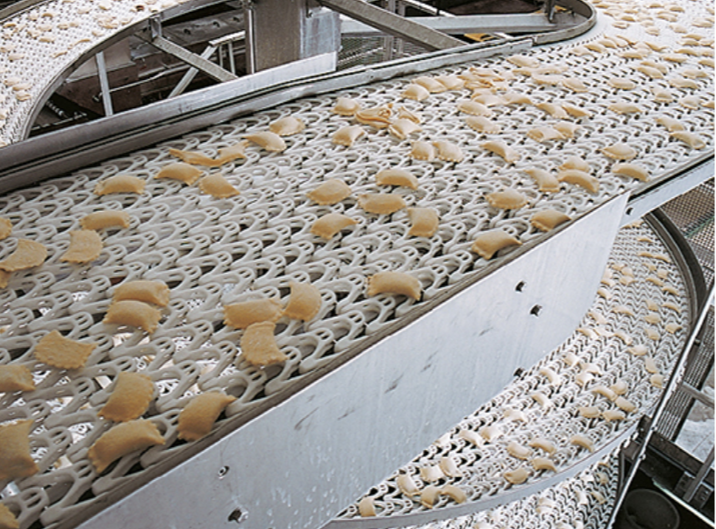 Absolute Motion Spiral Conveyor, For Industrial, Material Handling Capacity: 100 Kg Feet