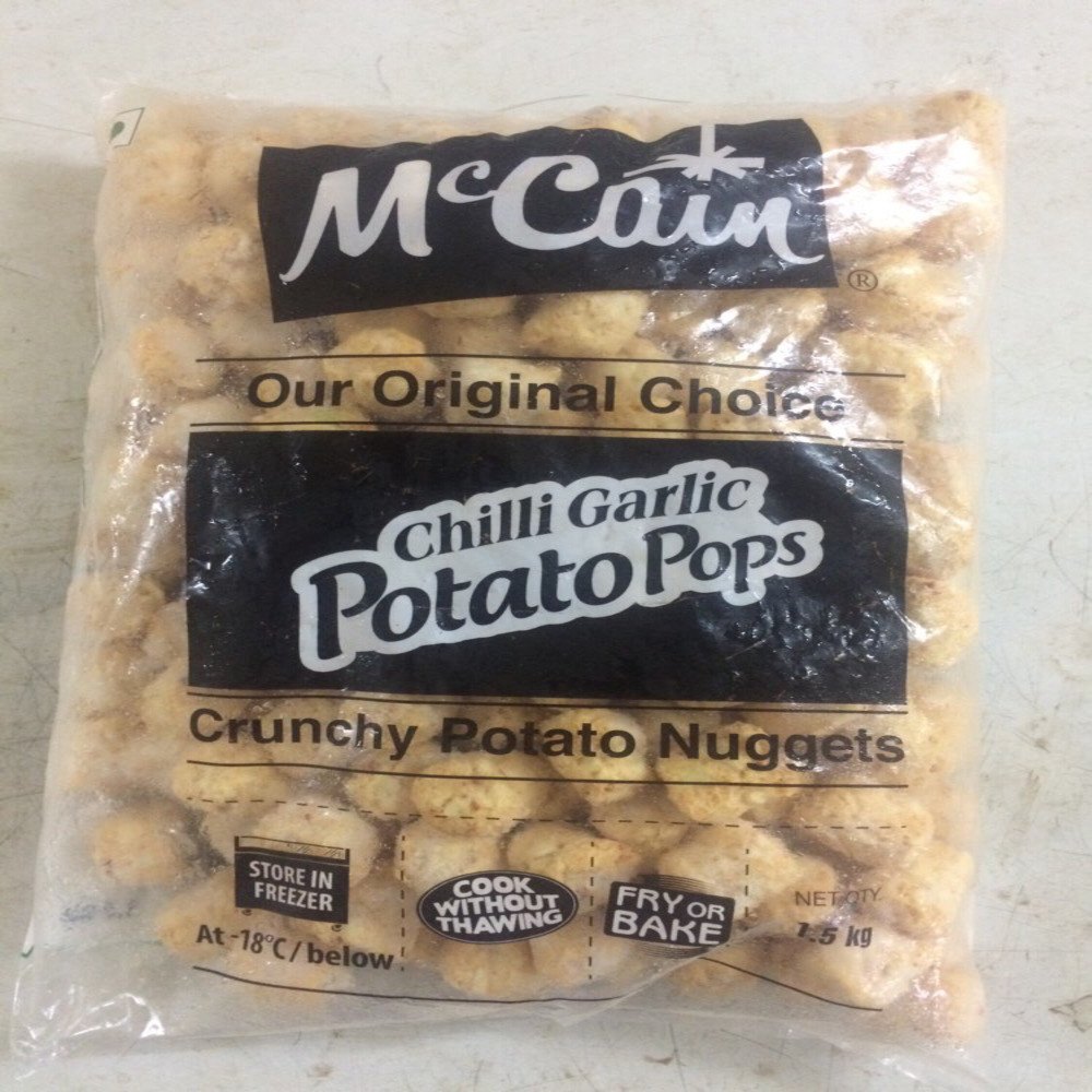 Chilli Garlic Potato Pops