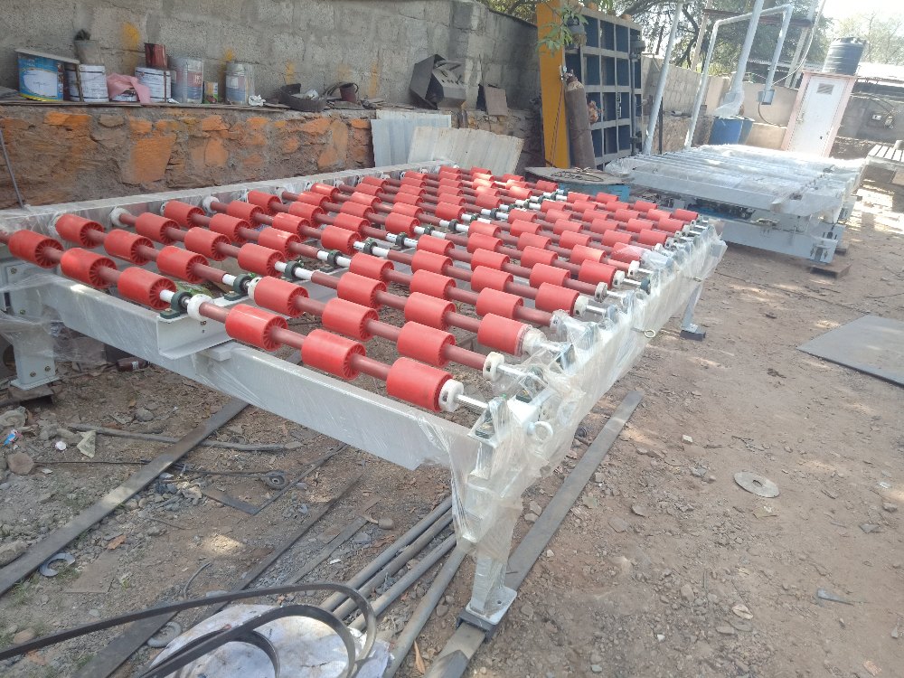 Line Polisher Roller Table, Diameter: 100 mm