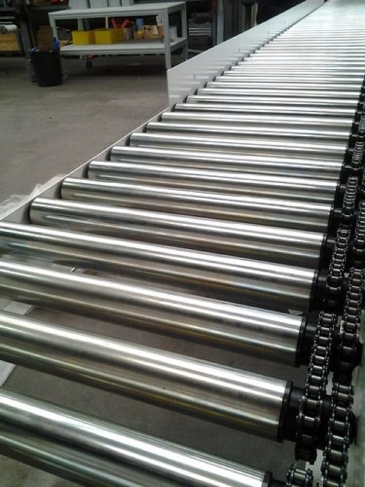 Steel Belt Power Roller Conveyor