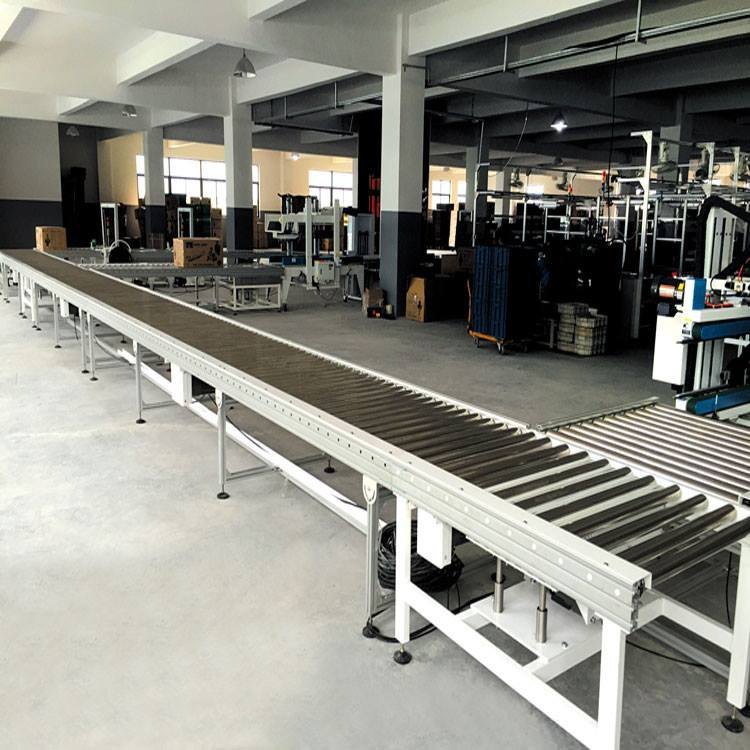 Steel 2000mm Motorized Roller Conveyor, Roller Diameter: 56mm, Capacity: 140kgs