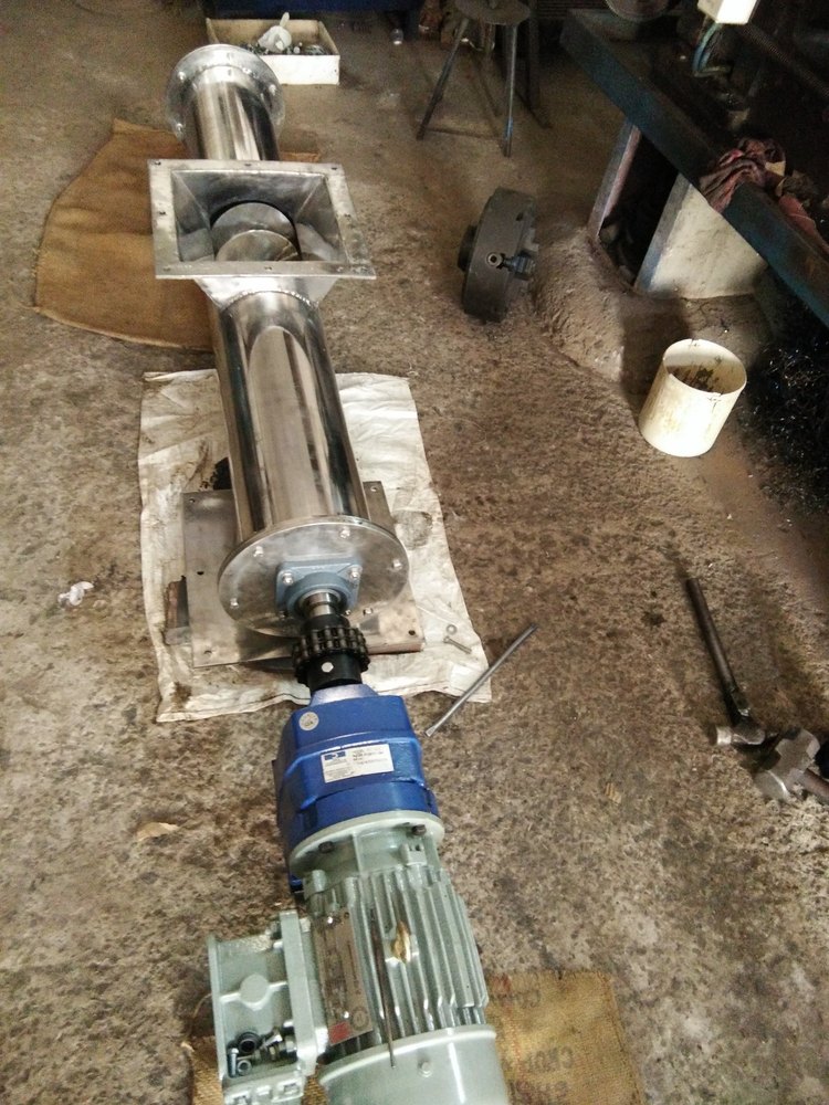 G.S. Engimech 400mm Screw Conveyors, Capacity: 10 tph, 440V