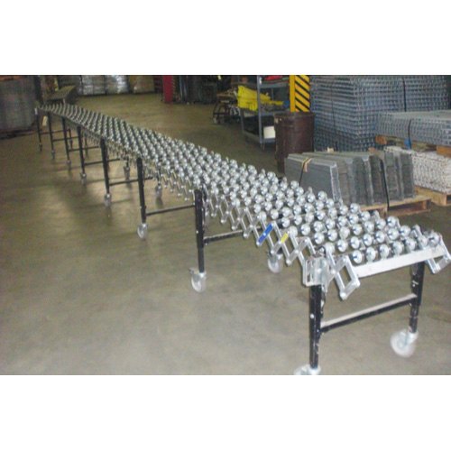 Steel Flexible Gravity Skate Wheel Conveyors