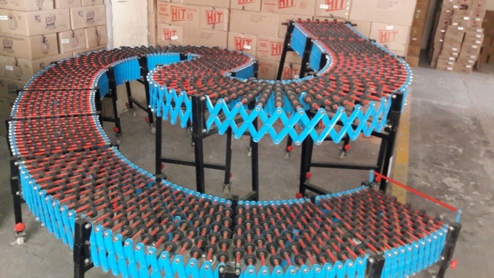 Raj Conveyors Flexible Gravity Conveyor, Capacity: 25 To 30 Kgs