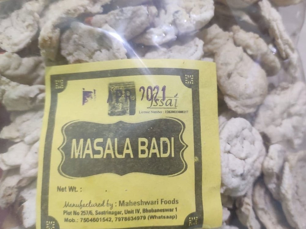 Urad Dal Masala Badi
