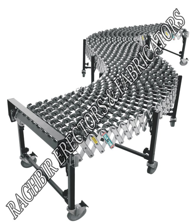Stainless Steel 10-20 Feet Gravity Skate Wheel Roller Conveyor