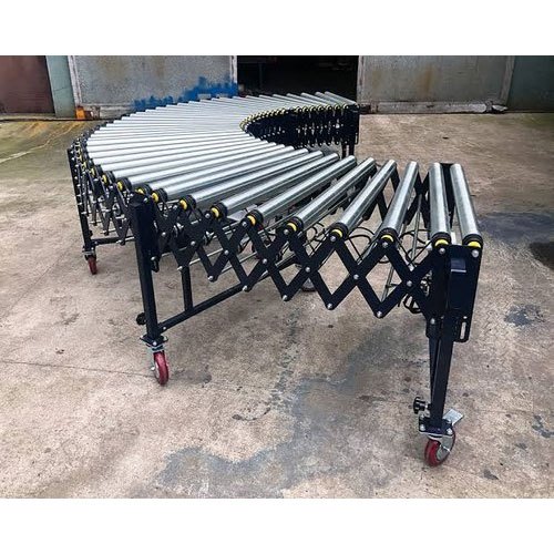 PM Technologies Steel Expandable Conveyor, Capacity: Max 2 Ton