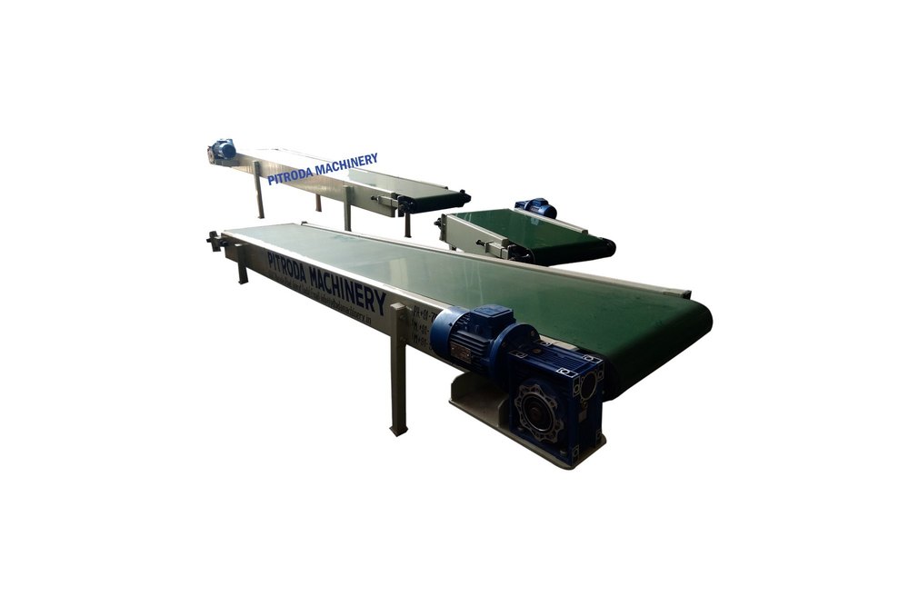 Pitroda Machinery Electric Bag / Box Shifting Conveyor, Material Handling Capacity: 100kg Per Meter