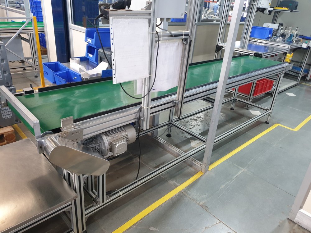 Vci Stainless Steel Box Transfar Conveyor