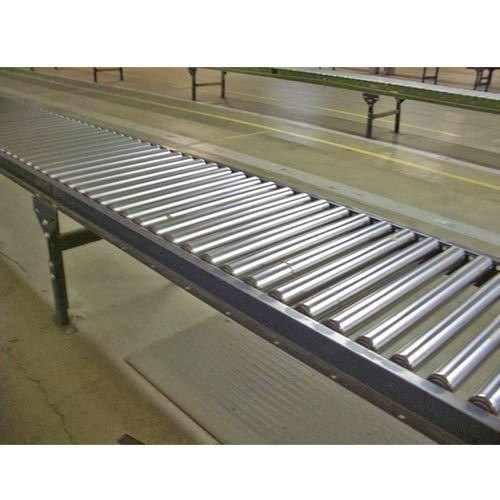 SS 20 Feet VASP Mini Roller Conveyor, Capacity: 50 kg Per Feet