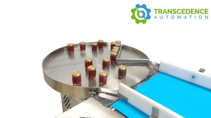 Transcedence Automation Steel Accumulation/Round Table/Rotary Conveyor