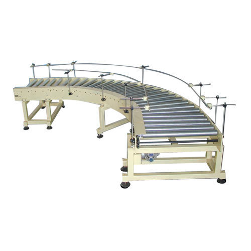 Steel Bend Roller Conveyor, Length: 1 to 25 m