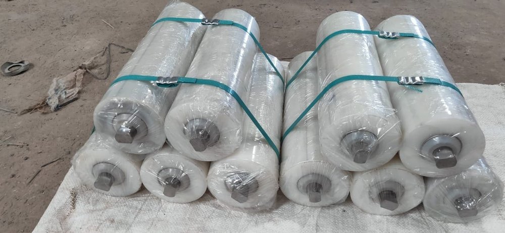90mm MS Nylon Conveyor Roller, Roller Length: 300mm