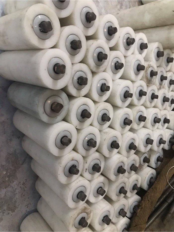 HDPE Nylon Conveyor Roller, Roller Length: 50 MM To 1500MM