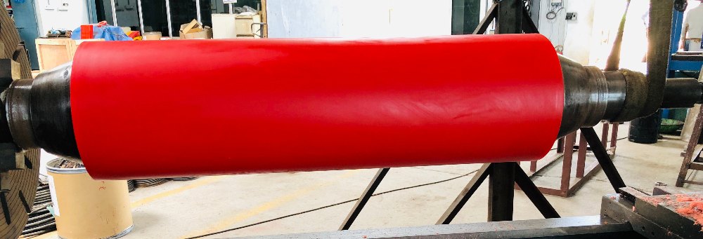 Red Polyurethane Coating On Metal, For Industrial