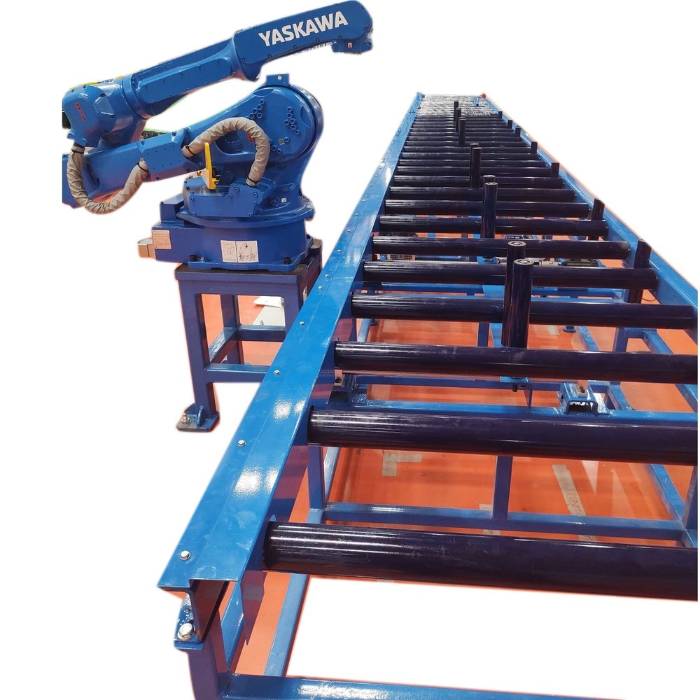 MS Gravity Roller Conveyor, For Packaging, Material Handling Capacity: 100kg