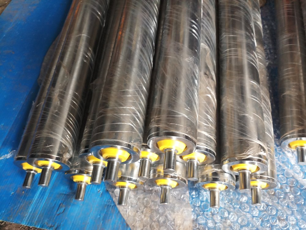 Classic Automation Polished Ms Conveyor Roller