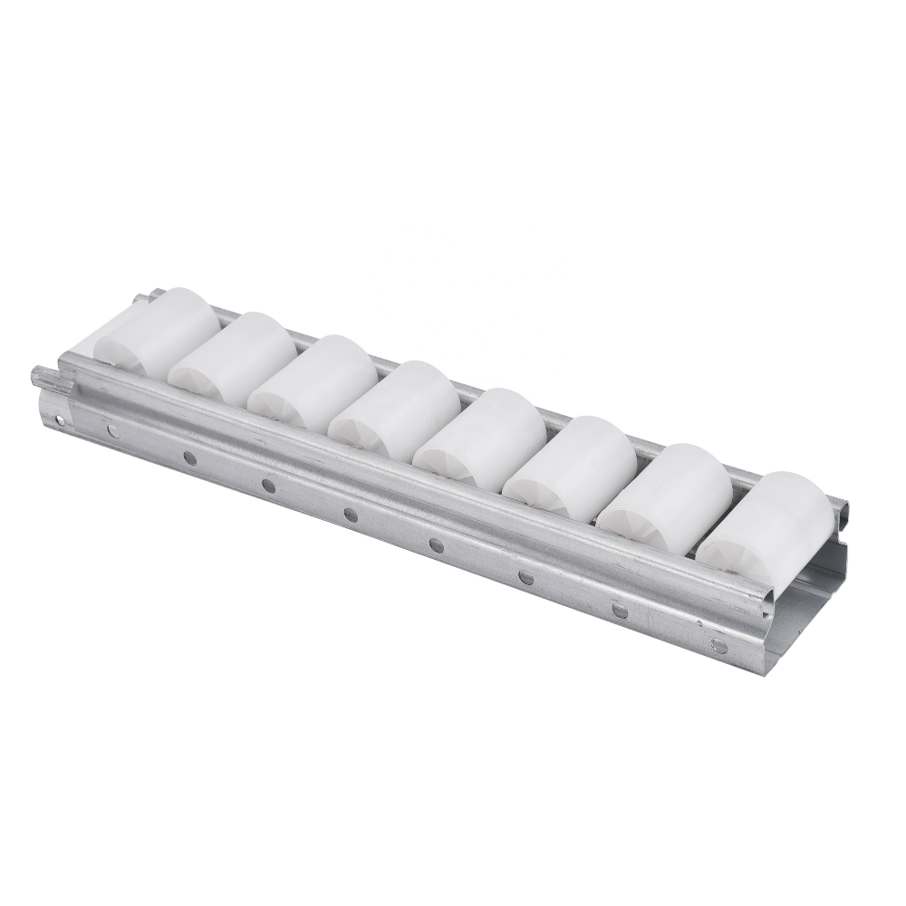 40X40MM, 80X40MM Nylon and Body Aluminium Placon Conveyor Rollers, 4 Mtr