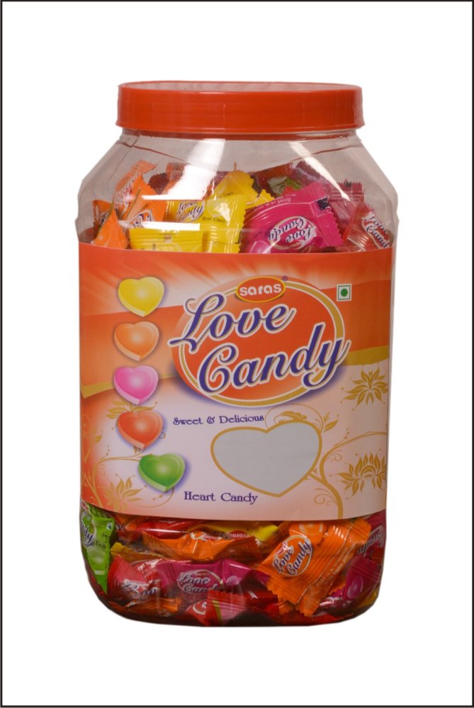 Saras Mix Love Candy, Packaging Type: Plastic Jar