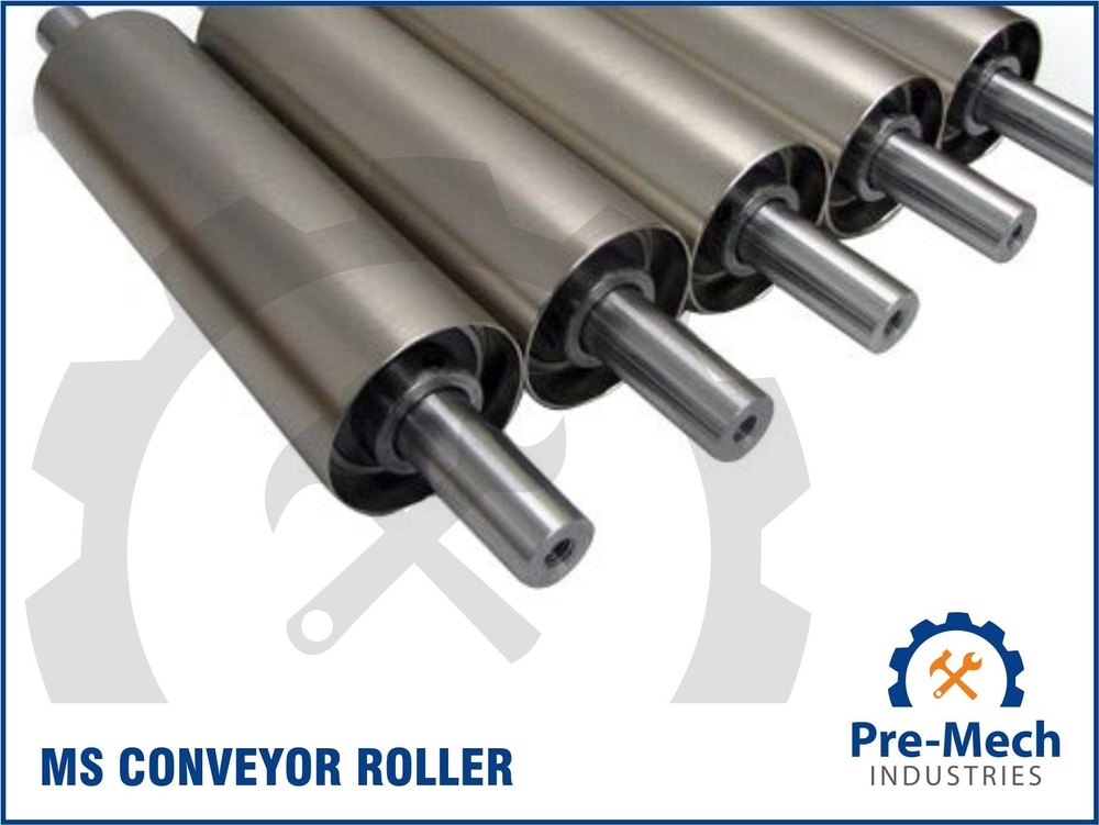 Mild Steel Roller Length: 12 Inch MS Idler Roller, Roller Diameter: 2 Inch