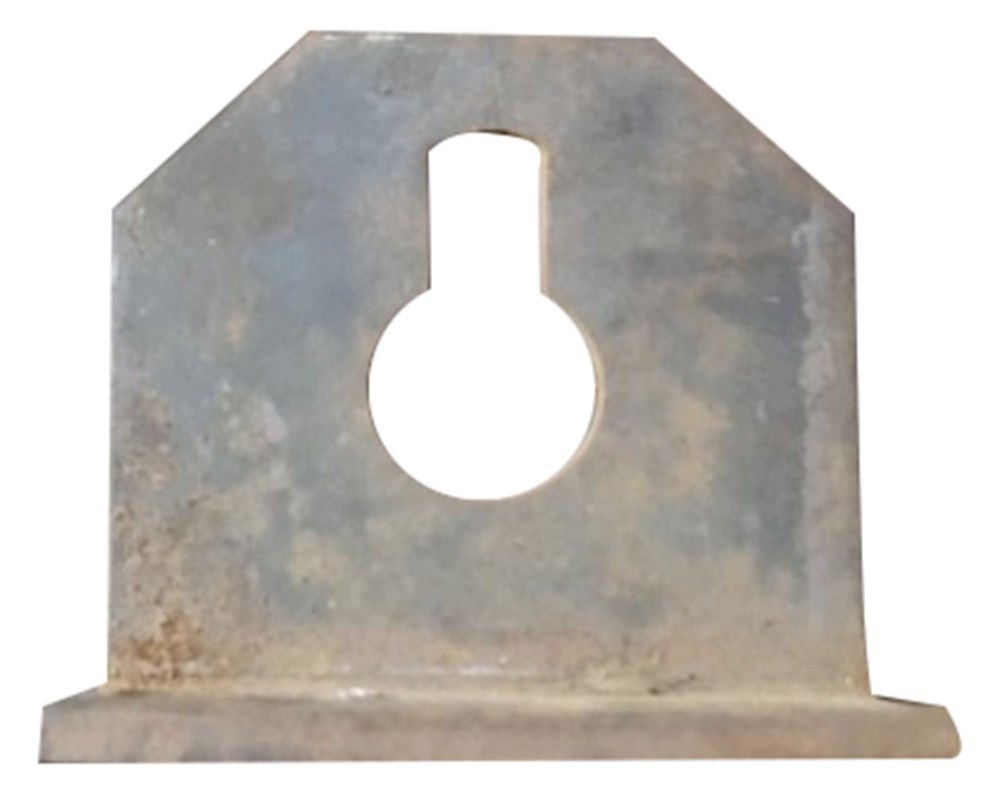 Mild Steel Return Idler Bracket, For Conveyor, Size: 3inch