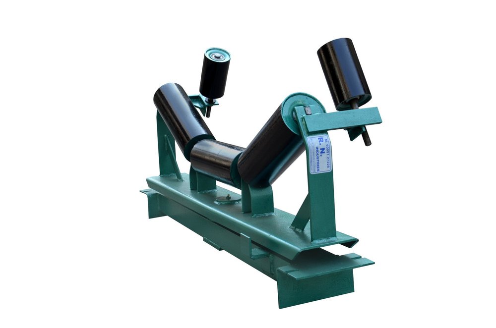 Mild Steel MS Self Aligning Conveyor Idler, Roller Length: 1100 mm