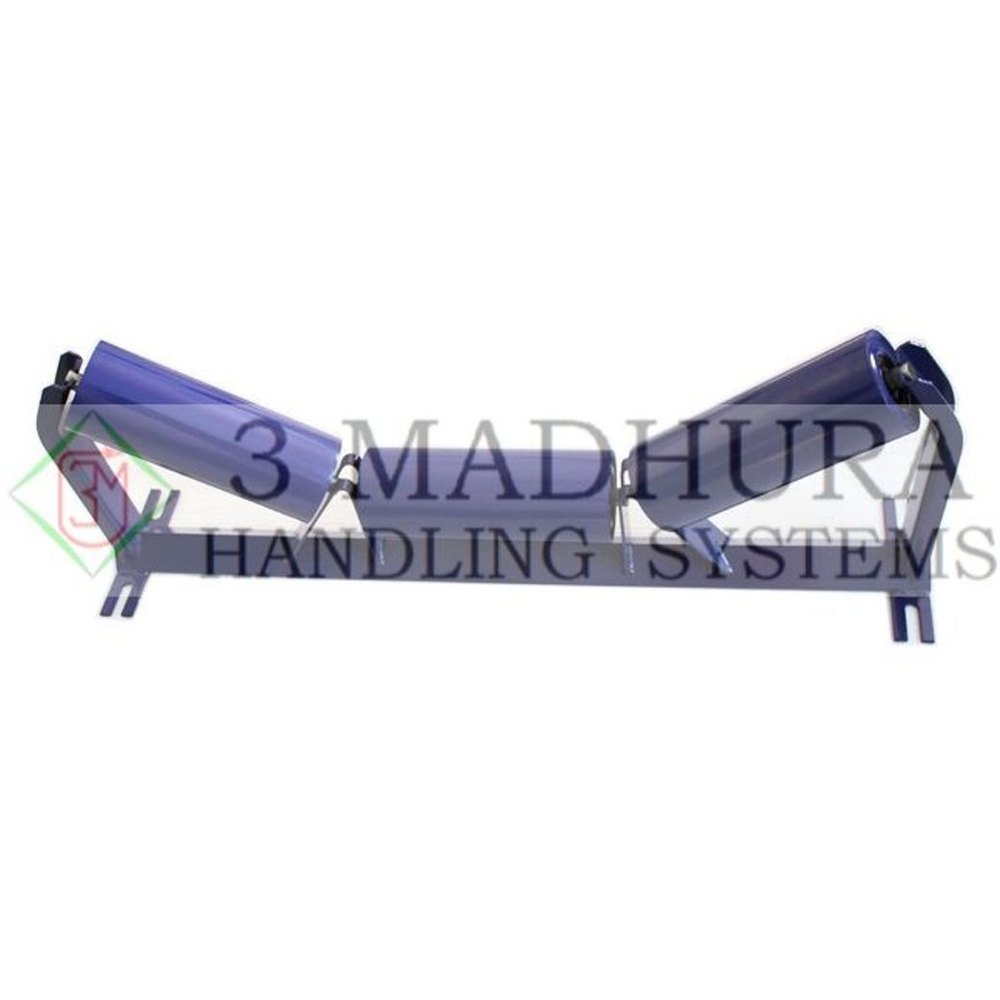 3 Madhura Mild Steel Self Aligning Conveyor Idler