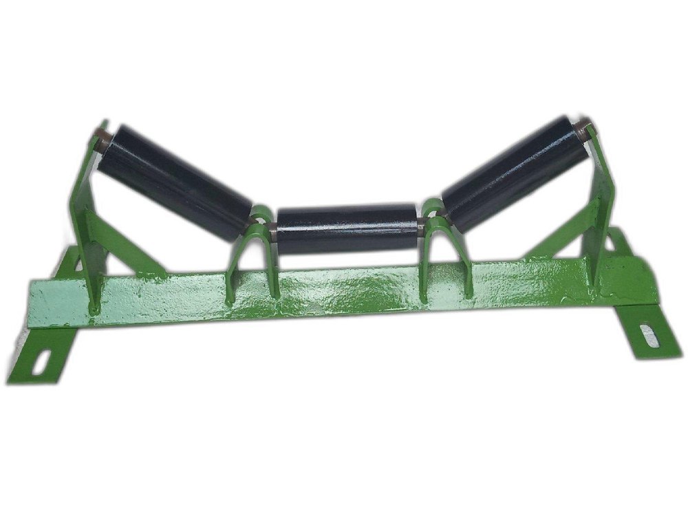 Roller Length: 750mm Conveyor Frame Idler, Belt Width: 500mm, Roller Diameter: 114mm