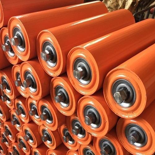 60 - 219 Mm Mild Steel HDPE Conveyor Idler