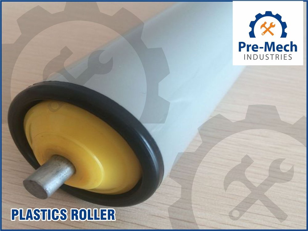 Mild Steel 6 Inch HDPE Conveyor Roller, Roller Length: 12 Inch