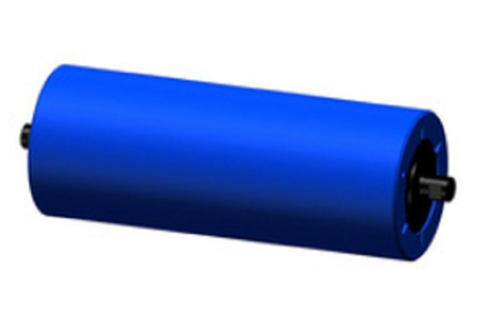 5mm Mild Steel HDPE Polymer Conveyer Roller, For Construction, Thickness: 18mm
