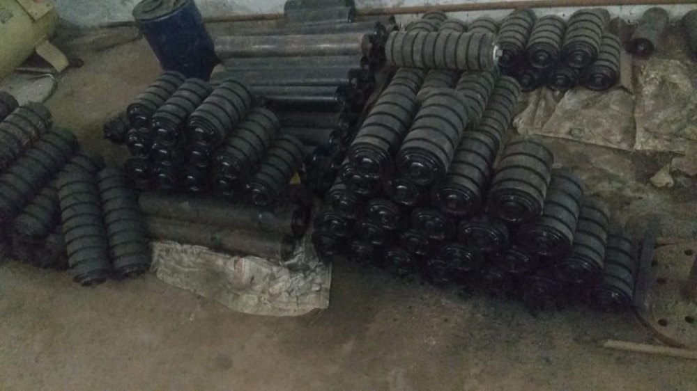 3 Inch Mild Steel Conveyor Impact Rollers