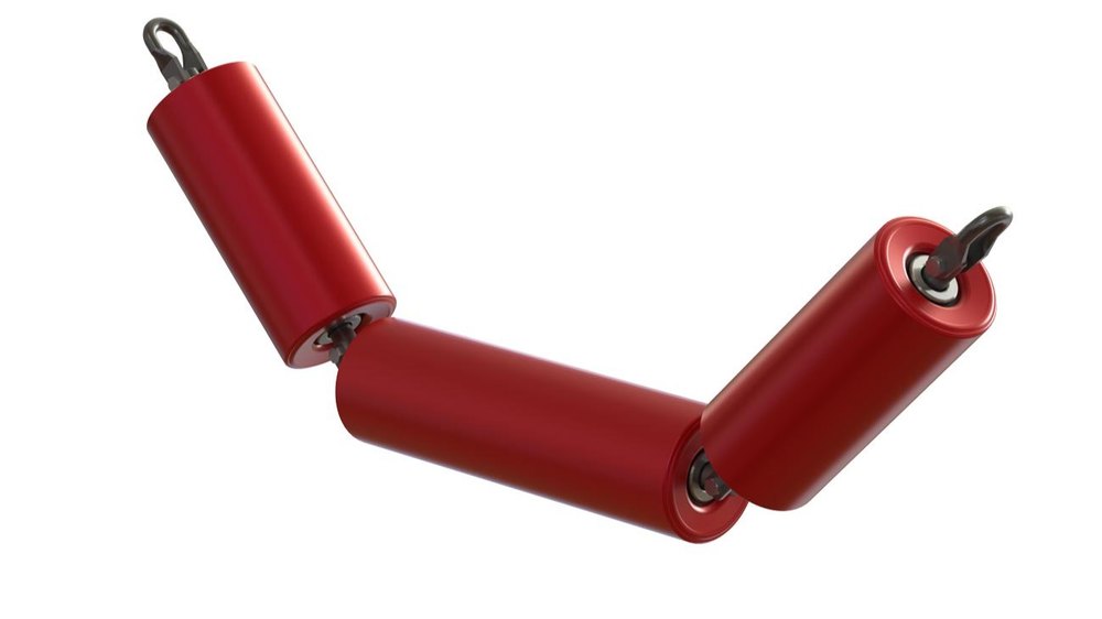 Garland Carrying Idler, Belt Width: 139.7mm, Roller Diameter: 114.3mm