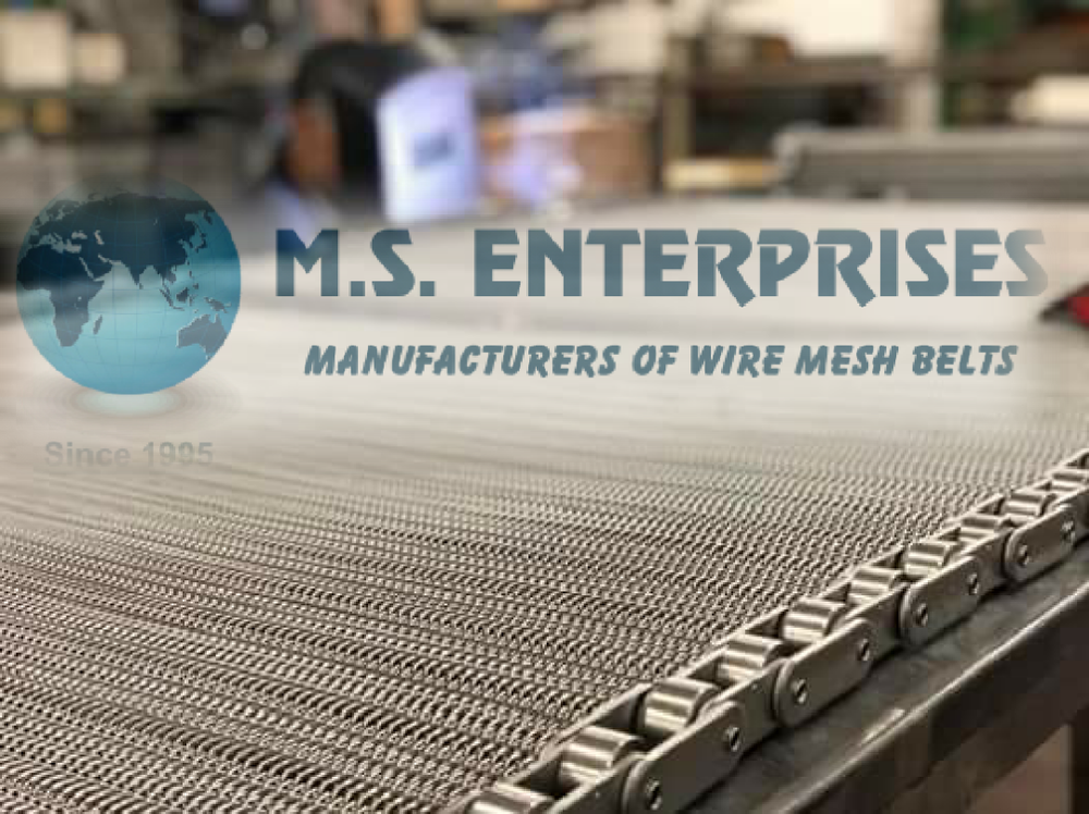 Steel LK Series Wire Mesh Belts, For Industrial, Thickness: 5 mm