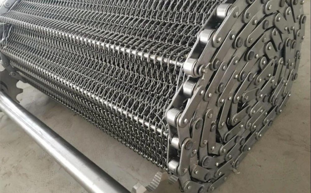 Stainless Steel Conveyor Belt, Belt Width: 40 - 100 mm, Belt Thickness: 2 - 5 mm